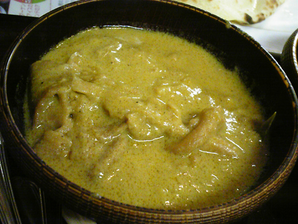 マッシュルームカレー写真